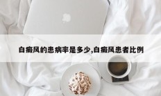白癜风的患病率是多少,白癜风患者比例